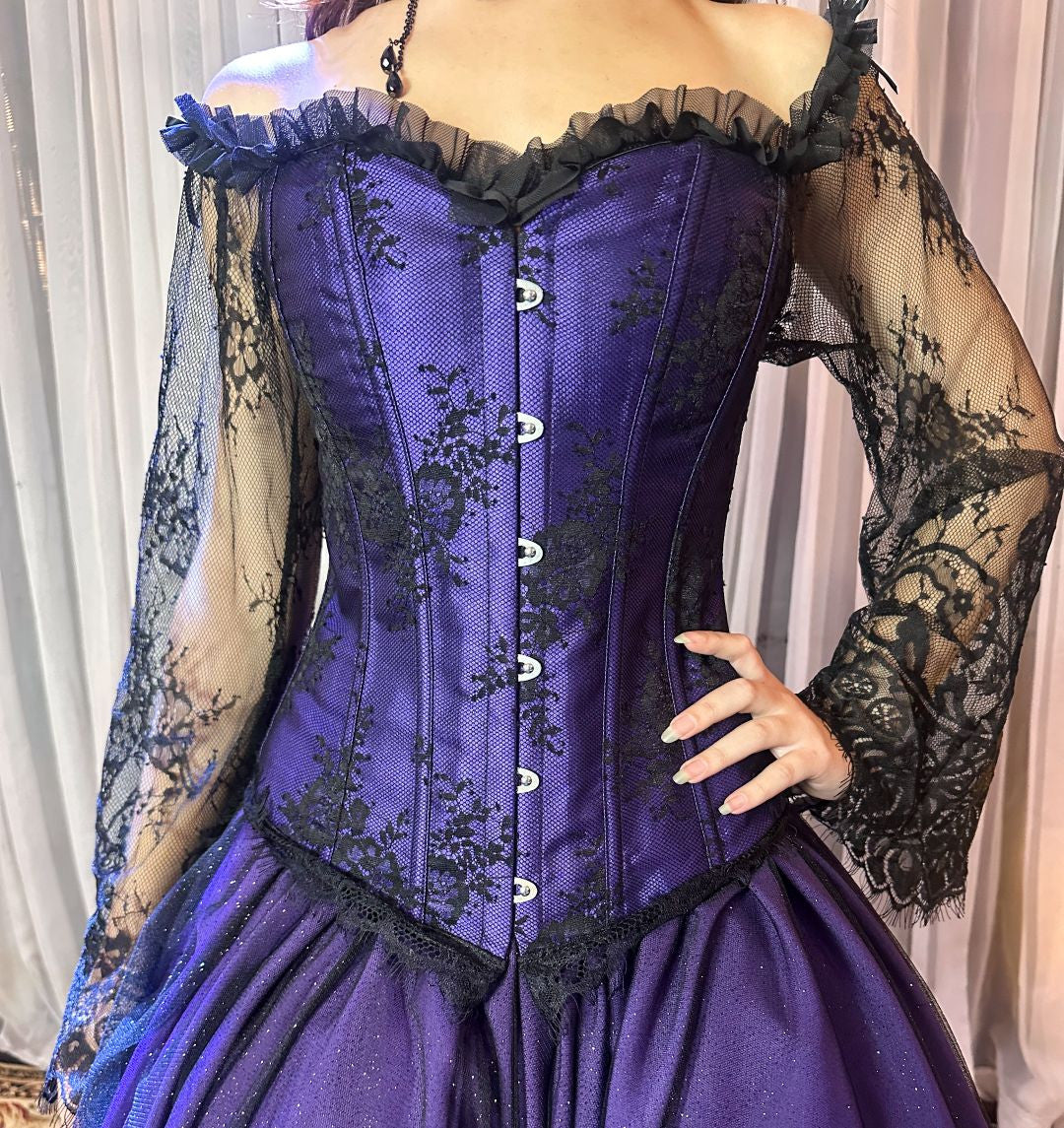 Corset Manga Longa - Roxo