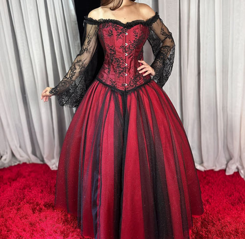 Conjunto de Brilho - Vermelho