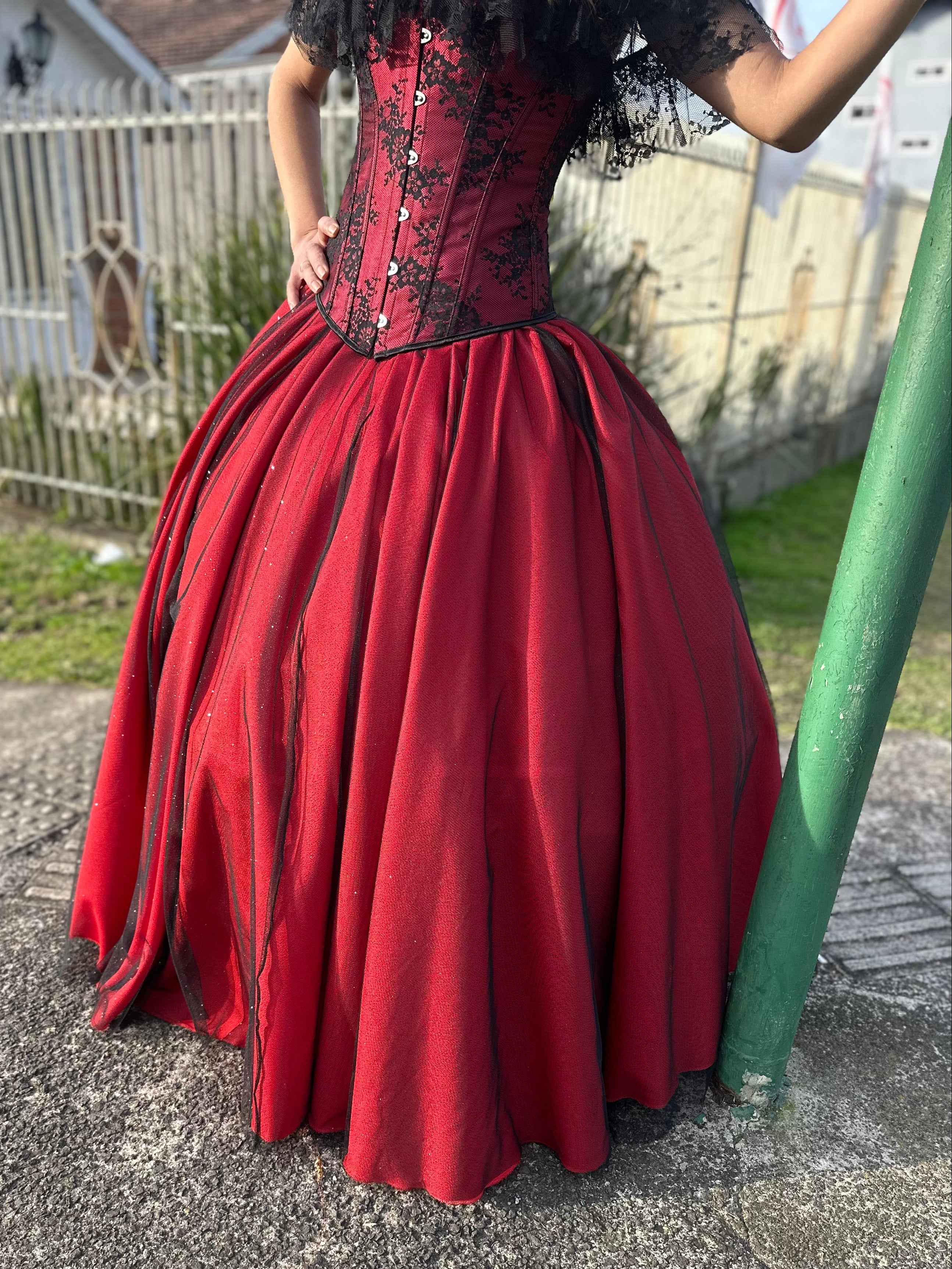 Conjunto de Brilho - Vermelho