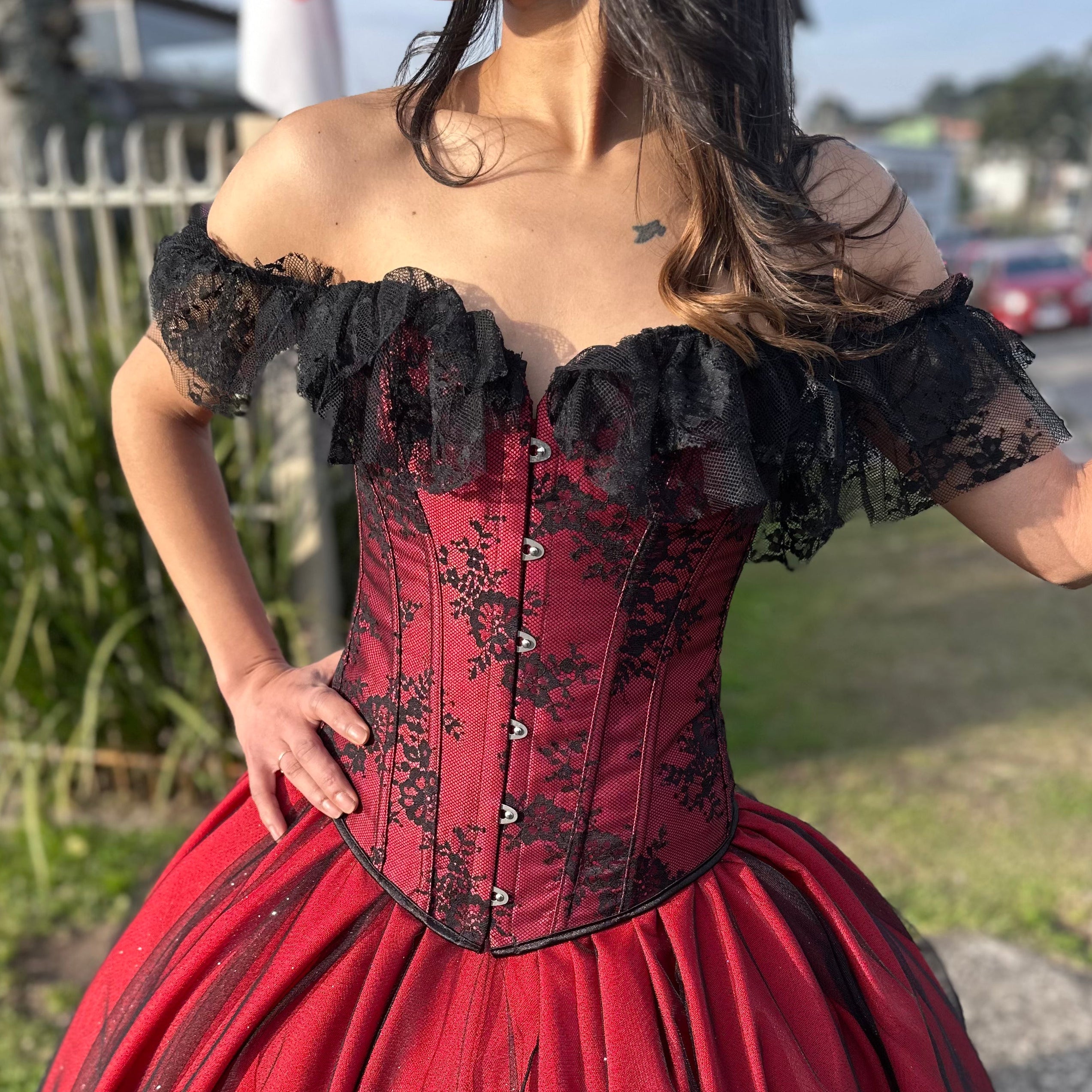 Conjunto de Brilho - Vermelho