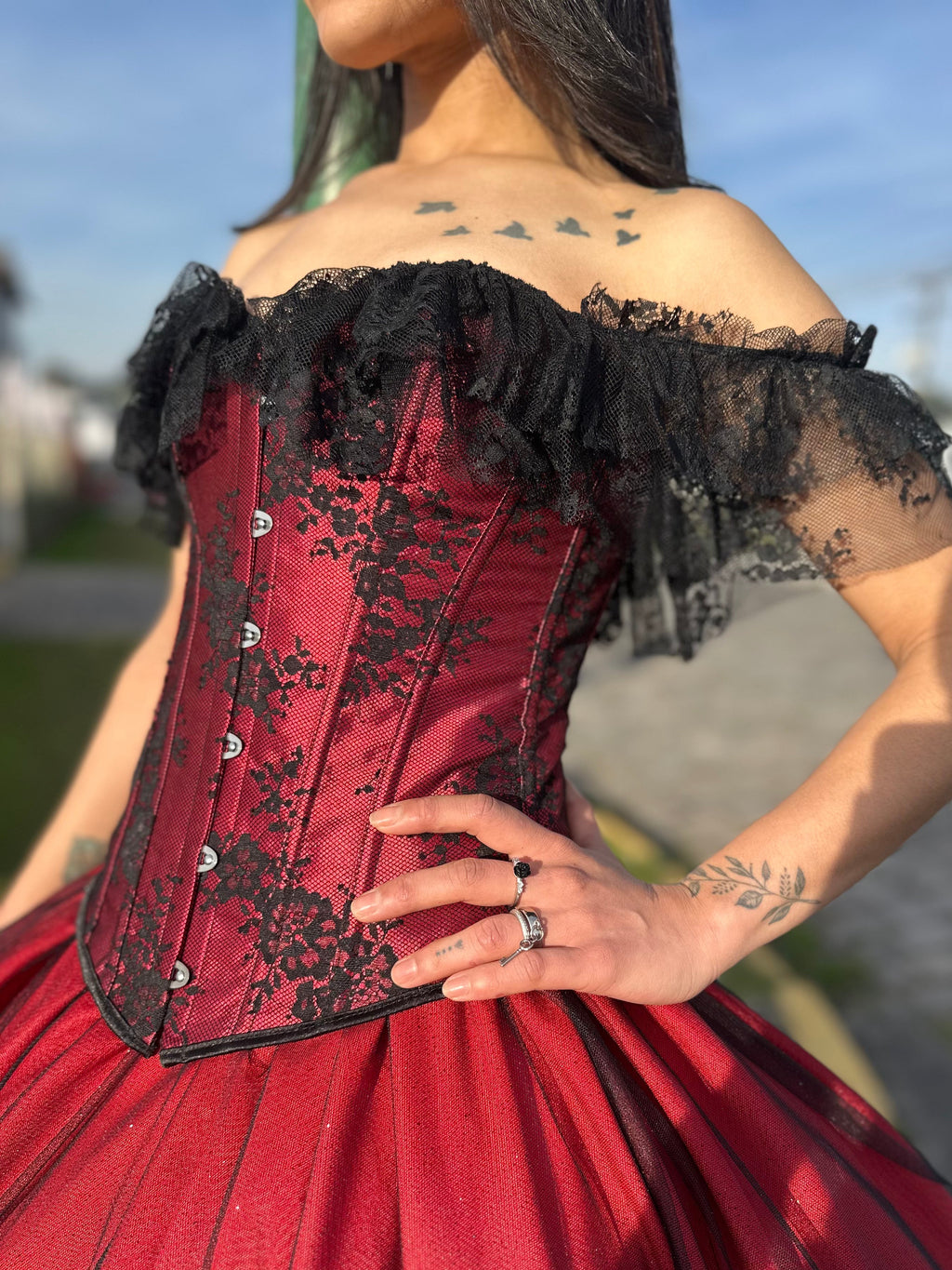 Conjunto de Brilho - Vermelho