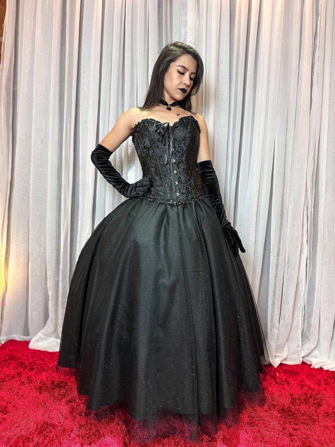 Conjunto de Brilho - Preto