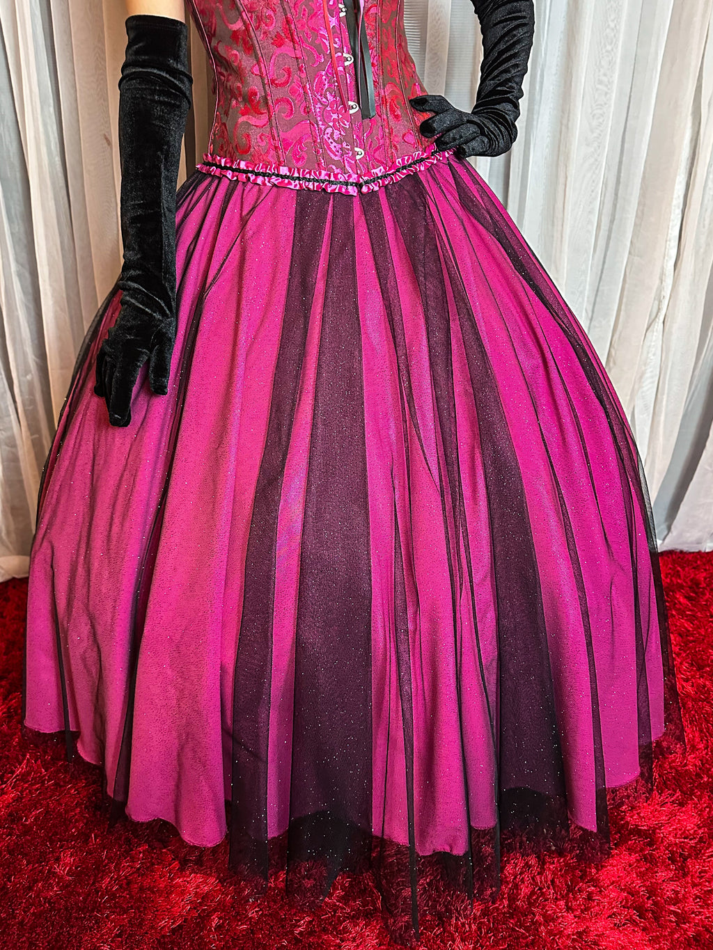 Saia de Brilho - Rosa