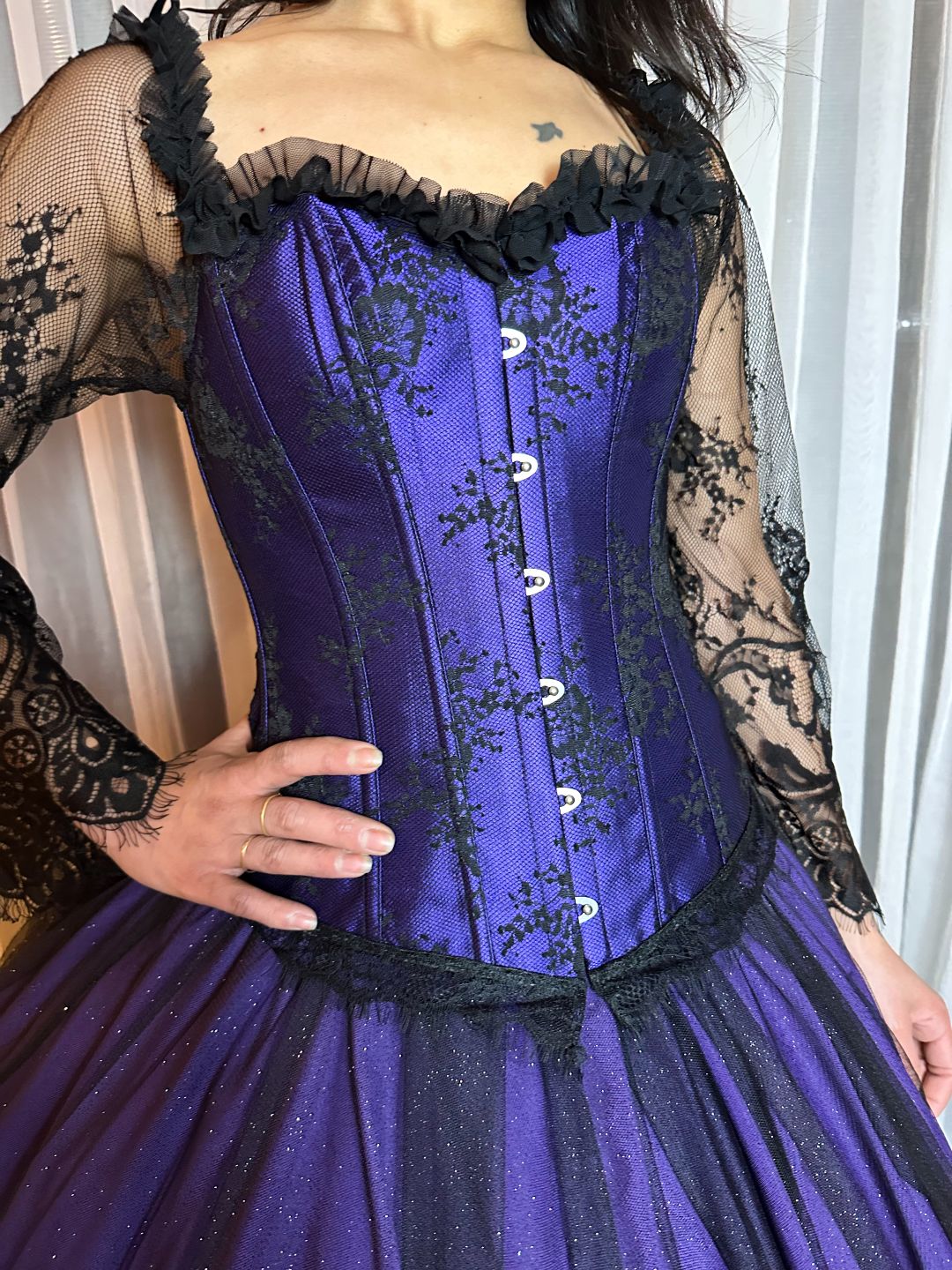 Corset Manga Longa - Roxo