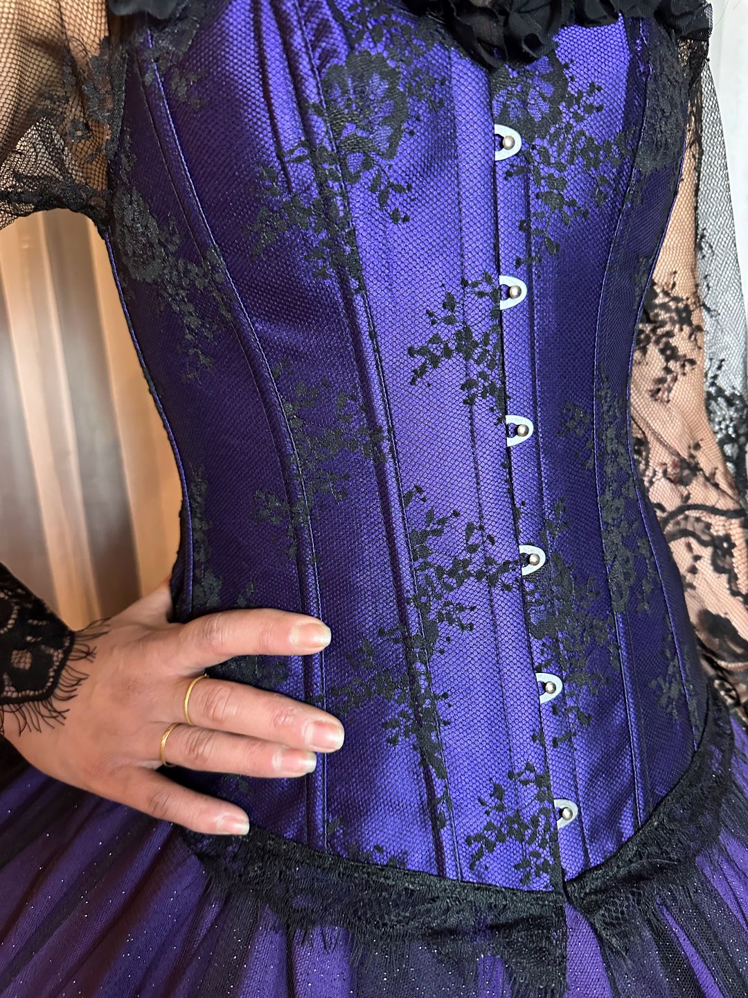 Corset Manga Longa - Roxo