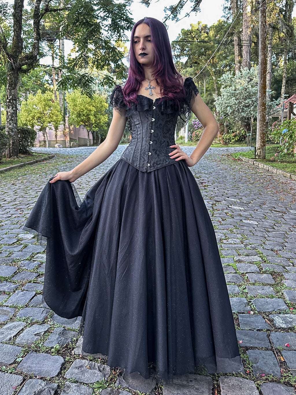 Conjunto de Brilho - Preto