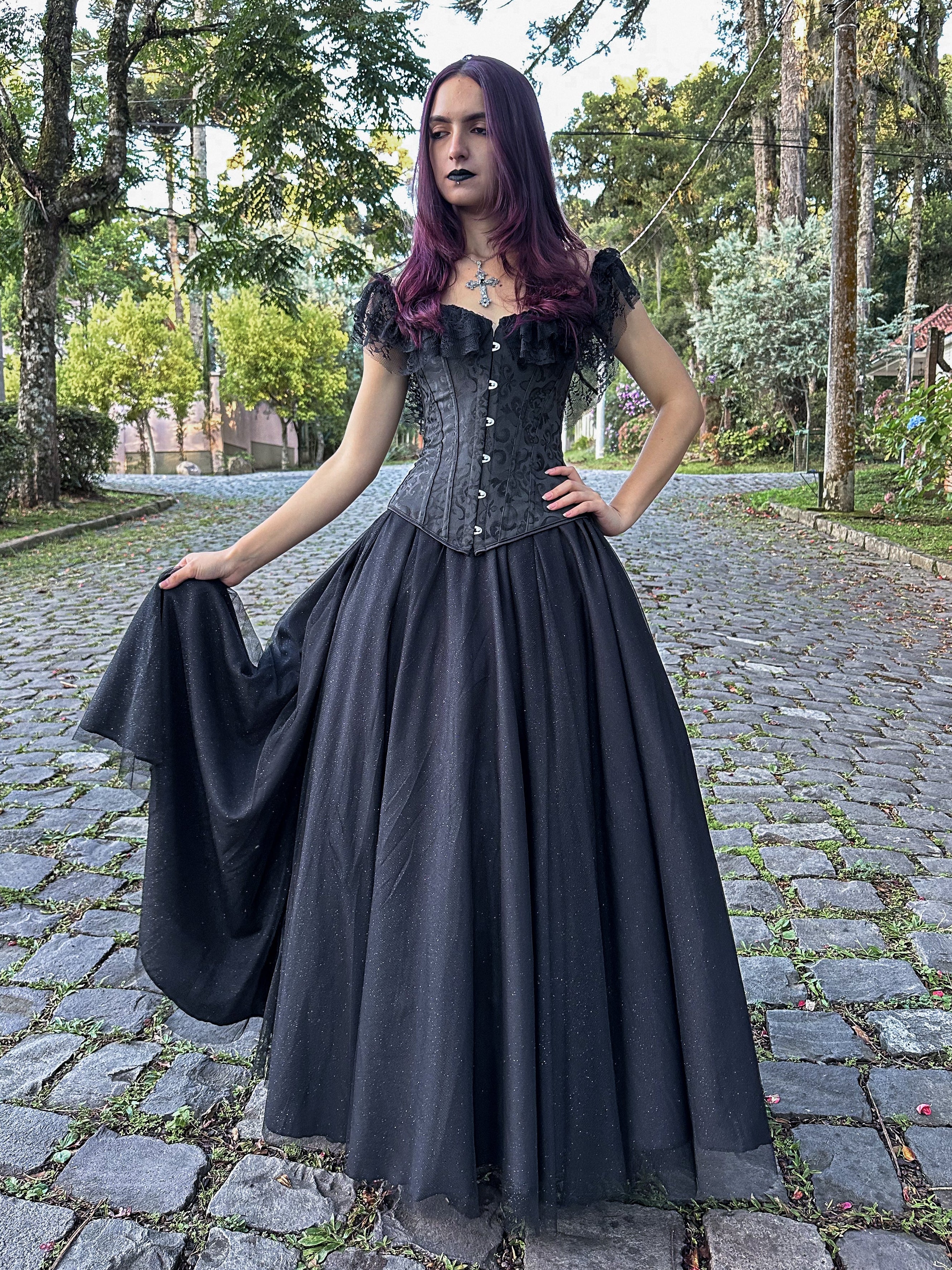 Conjunto de Brilho - Preto