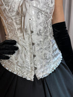 Corset Sem Mangas - Branco