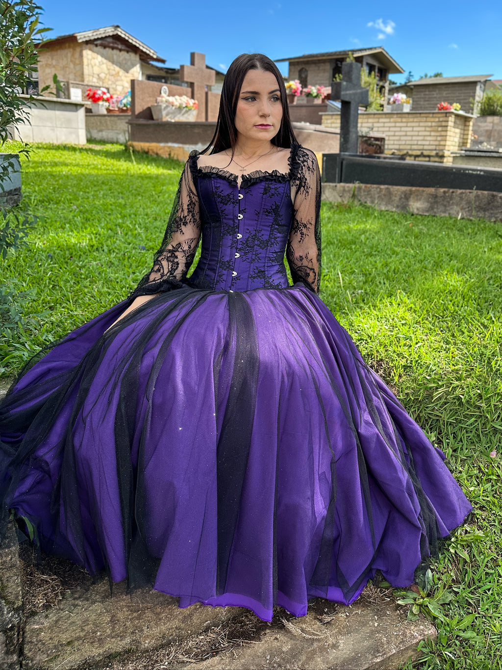 Conjunto de Brilho - Roxo