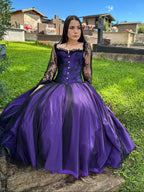 Conjunto de Brilho - Roxo