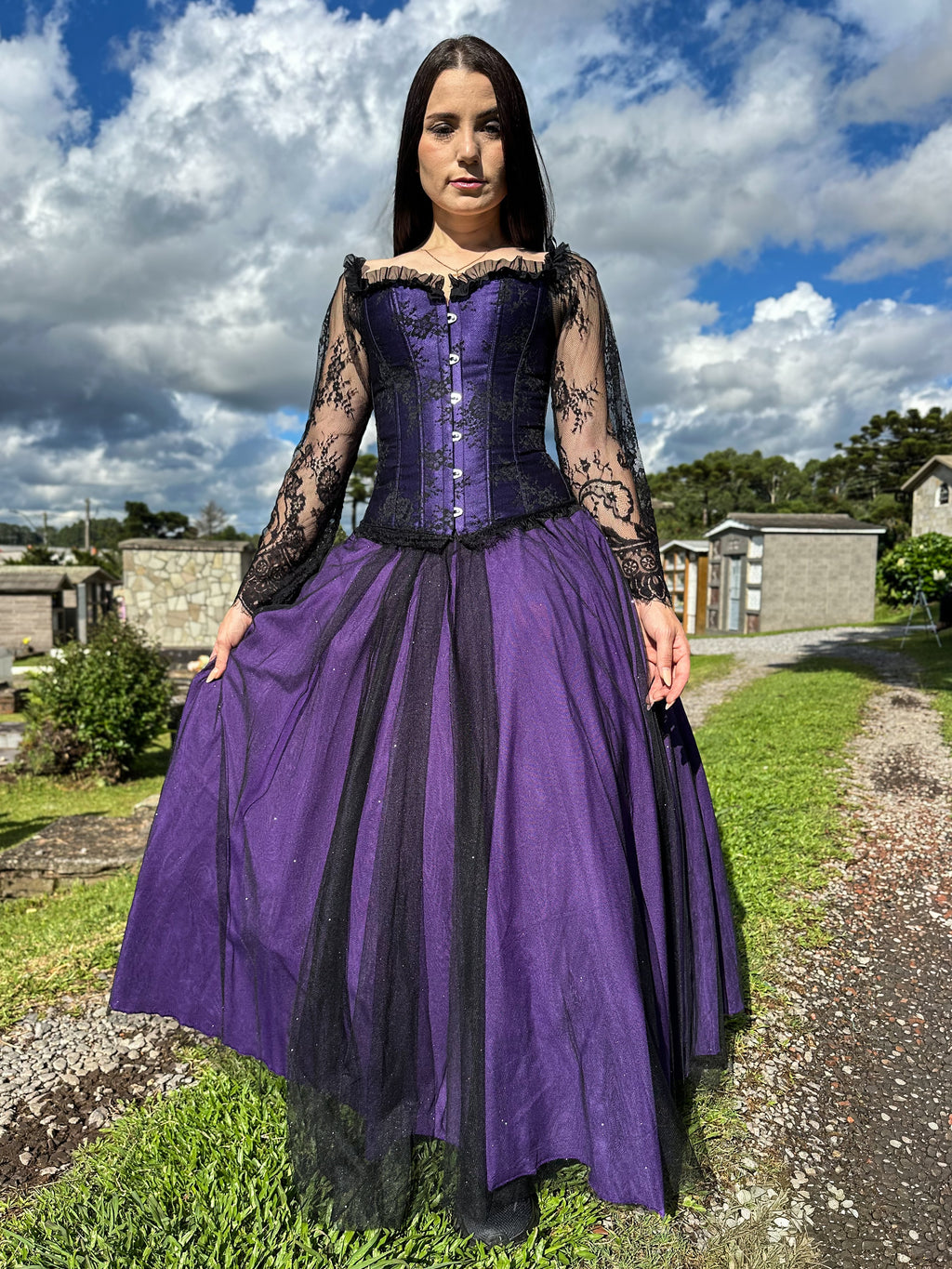 Conjunto de Brilho - Roxo