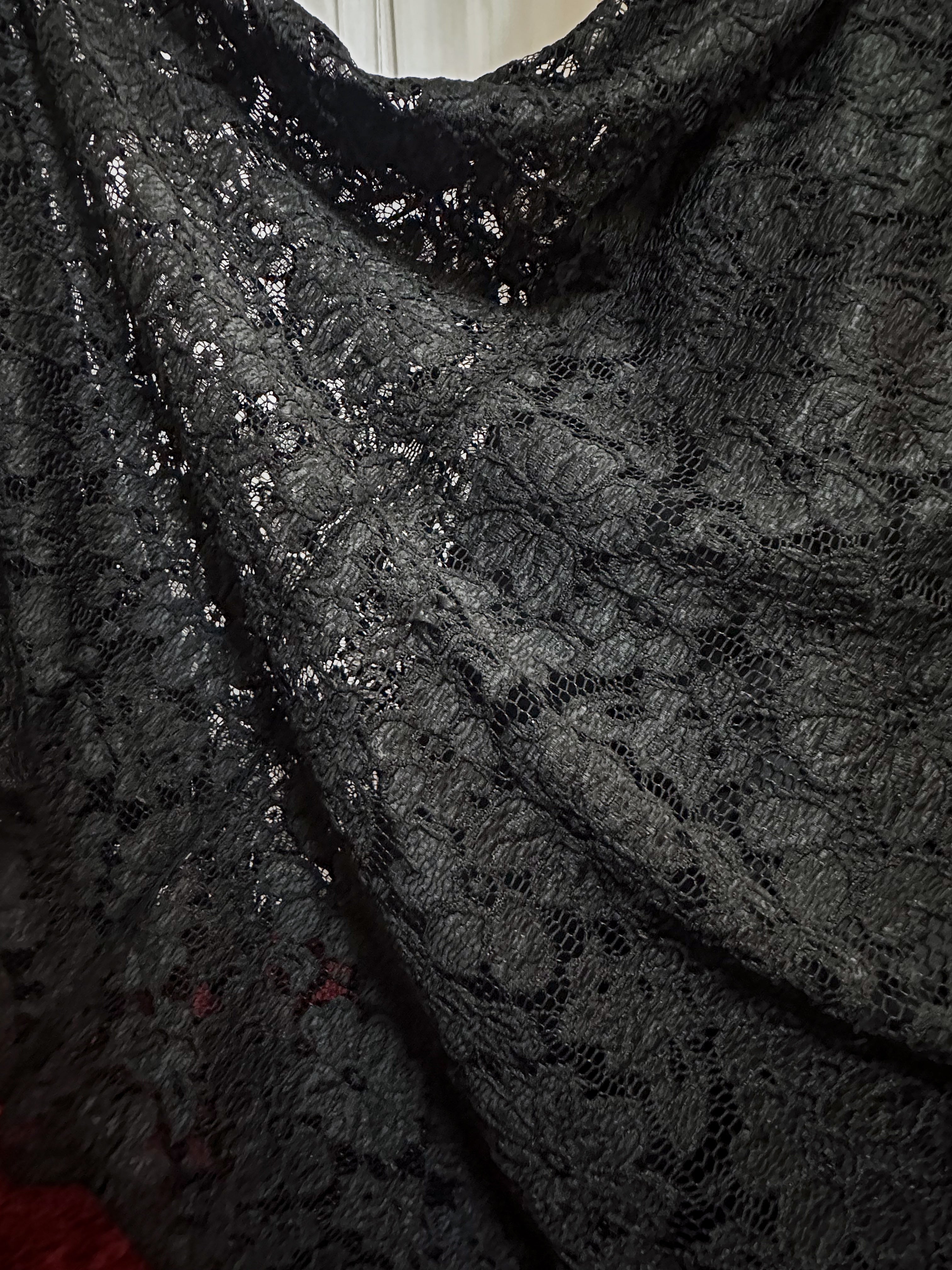 Saia de Renda - Preta