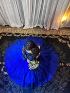 Saia de Brilho -  Azul