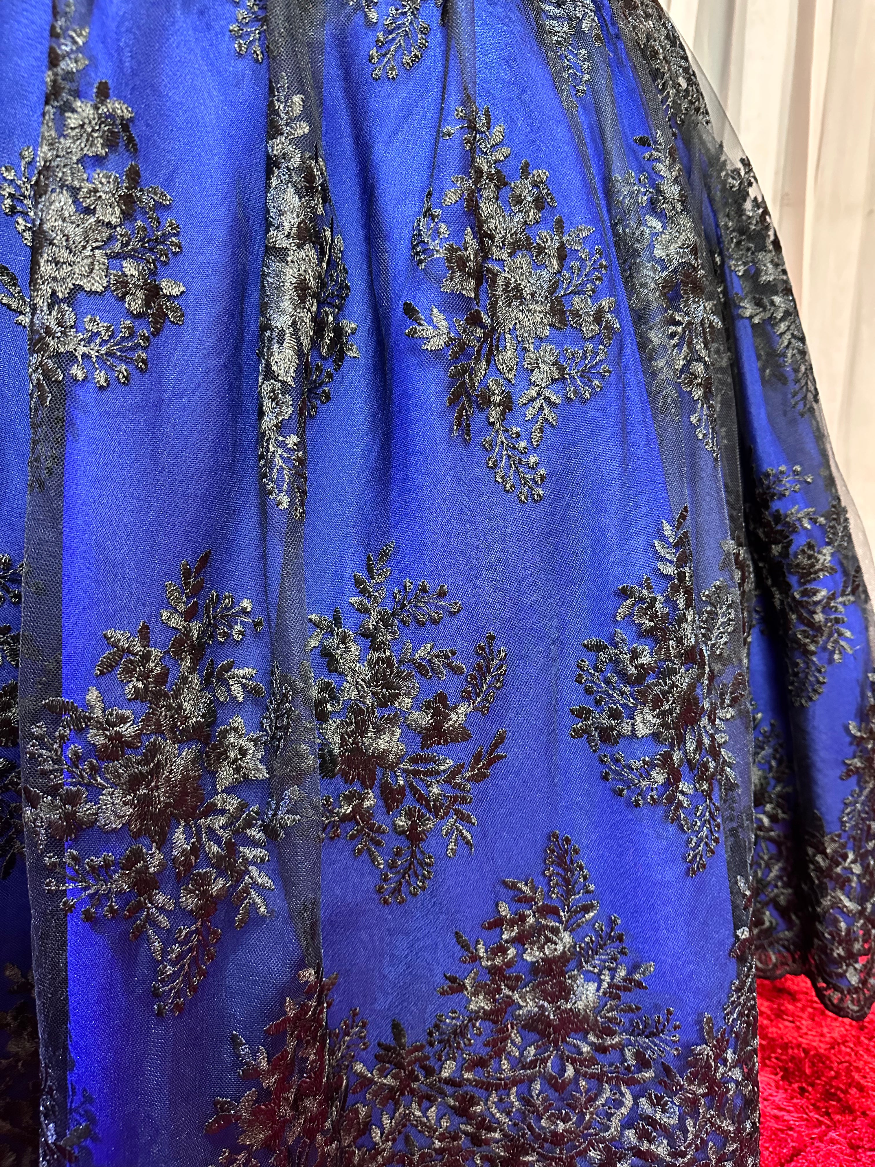 Saia de Renda - Azul
