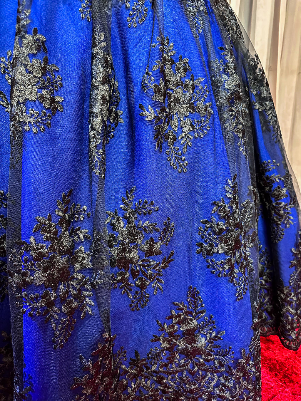 Saia de Renda - Azul